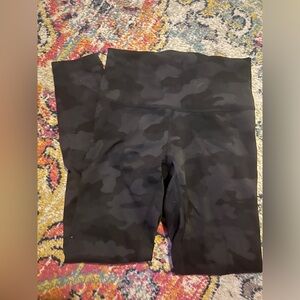 Size 6 dark camo tights